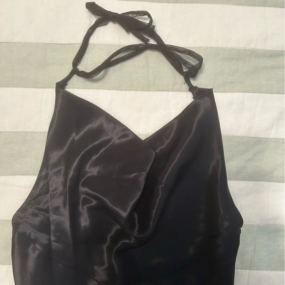 Morgan and Co Black evening gown size 3/4 - Picture 6 of 11